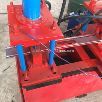 rolling shutter step steel door roll membentuk mesin